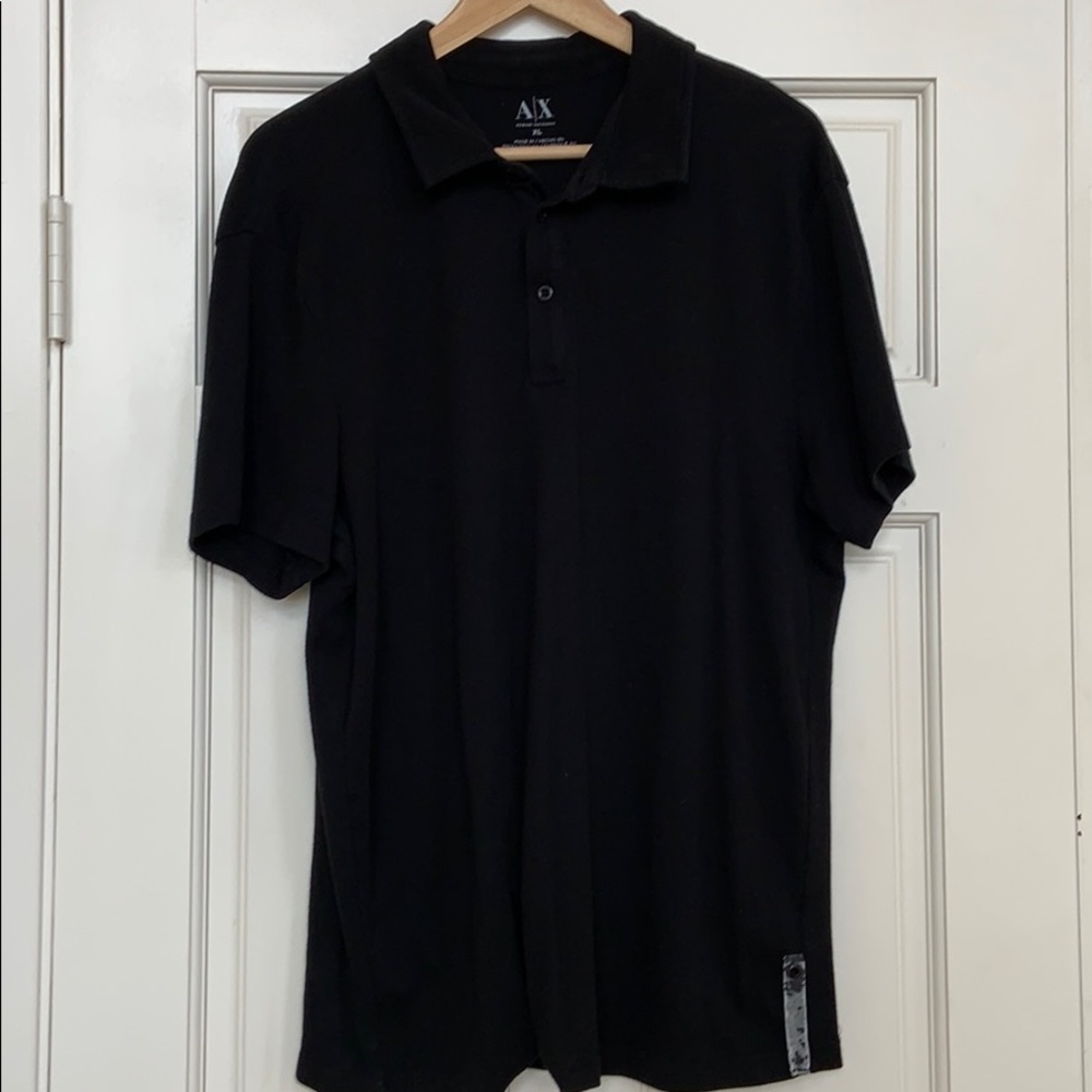 Armani Exchange black shirt